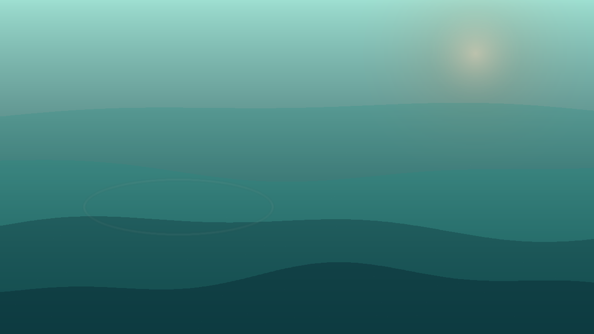 Illustration of layered ocean depth bands representing tiered trip costs